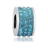 Stainless Steel Beads AA081-2 VNISTAR Birthstone Beads