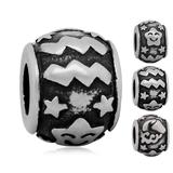 Stainless Steel Beads AA332 VNISTAR Zodiac Beads