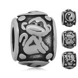 Stainless Steel Beads AA349 VNISTAR Zodiac Beads