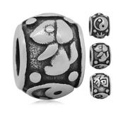 Stainless Steel Beads AA351 VNISTAR Zodiac Beads