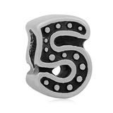 Stainless Steel Beads AA414 VNISTAR Letter & Number Beads
