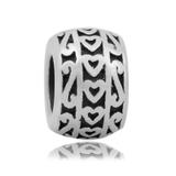 Stainless Steel Beads AA580 VNISTAR Heart & Family Beads