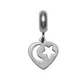 Stainless Steel Charms AA734 VNISTAR Stainless Steel European Beads