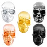 Stainless Steel Big Hole Skull Beads AA797 VNISTAR Steel Skull Beads