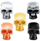 Stainless Steel Big Hole Skull Beads AA810 VNISTAR Steel Skull Beads