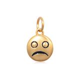 Gold Plated Emoji Charms AAT504G VNISTAR Link Charms