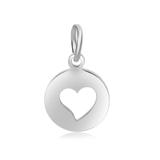 High Polished Heart Charms AAT530 VNISTAR Link Charms
