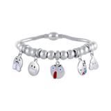 Stainless Steel Emoji Charms Bracelets B021S VNISTAR Bracelets