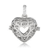 CZ Harmony Ball Locket Pendant CA241-1 VNISTAR Pendant