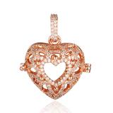 CZ Harmony Ball Locket Pendant CA241-3 VNISTAR Harmony Ball Pendants