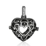 CZ Harmony Ball Locket Pendant CA241-4 VNISTAR Jewellery