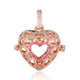 CZ Harmony Ball Locket Pendant CA242-3 VNISTAR Pendant