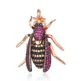 CZ Bug Pendant CA243-3 VNISTAR Metal Charms