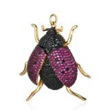 CZ Bug Pendant CA245-2 VNISTAR CZ Charms