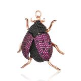 CZ Bug Pendant CA245-3 VNISTAR Metal Charms