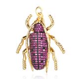 CZ Bug Pendant CA248-2 VNISTAR CZ Charms