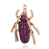 CZ Bug Pendant CA248-3 VNISTAR Metal Charms