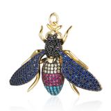 CZ Bug Pendant CA249-2 VNISTAR Metal Charms