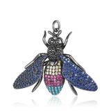 CZ Bug Pendant CA249-4 VNISTAR Metal Charms