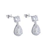 Copper Cubic Zircon Earring CE059-1 VNISTAR Earrings