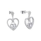 Copper Cubic Zircon Earring CE061 VNISTAR Cubic Zircon Earrings