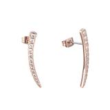 Copper Cubic Zircon Earring CE062-3 VNISTAR Cubic Zircon Earrings