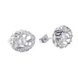 Copper Cubic Zircon Earring CE071 VNISTAR Cubic Zircon Earrings