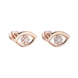 Copper Cubic Zircon Earring CE074-2 VNISTAR Cubic Zircon Earrings