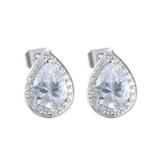 Copper Cubic Zircon Earring CE075-1 VNISTAR Earrings