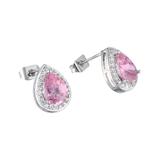 Copper Cubic Zircon Earring CE075-2 VNISTAR Cubic Zircon Earrings