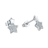 Copper Cubic Zircon Earring CE093-1 VNISTAR Cubic Zircon Earrings