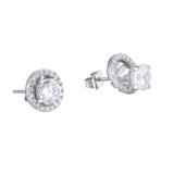 Copper Cubic Zircon Earring CE094-1 VNISTAR Cubic Zircon Earrings