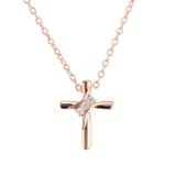 Copper Cubic Zircon Necklace CN123-2 VNISTAR Necklaces