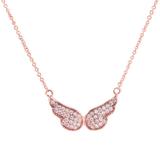 Copper Cubic Zircon Necklace CN130-2 VNISTAR Cubic Zircon Necklaces