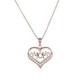 Copper Cubic Zircon Necklace CN138-2 VNISTAR Jewellery