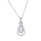 Copper Cubic Zircon Necklace CN151-1 VNISTAR Jewellery