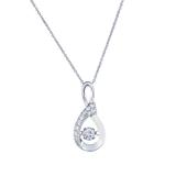 Copper Cubic Zircon Necklace CN152 VNISTAR Necklaces