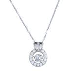 Copper Cubic Zircon Necklace CN156 VNISTAR Necklaces