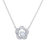 Copper Cubic Zircon Necklace CN168 VNISTAR Cubic Zircon Necklaces