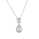 Copper Cubic Zircon Necklace CN170 VNISTAR Necklaces