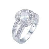 Coper Cubic Zirconia Ring CR042 VNISTAR Rings