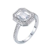 Coper Cubic Zirconia Ring CR049 VNISTAR Rings