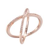 Coper Cubic Zirconia Ring CR081 VNISTAR Copper Cubic Zirconia Rings