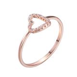 Coper Cubic Zirconia Ring CR092 VNISTAR Rings