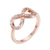 Coper Cubic Zirconia Ring CR093 VNISTAR Copper Cubic Zirconia Rings