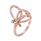 Coper Cubic Zirconia Ring CR095 VNISTAR Rings