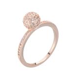 Copper Cubic Zircon Ring CR113-7 VNISTAR Cubic Zircon Necklaces