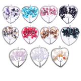 Alloy Heart Life of Tree Pendants HA003 VNISTAR Life Tree Pendants