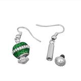 Vnistar silver plated earrings fit european beads JB281 VNISTAR Accessories