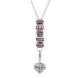 Steel Beaded Necklace N060 VNISTAR Necklaces